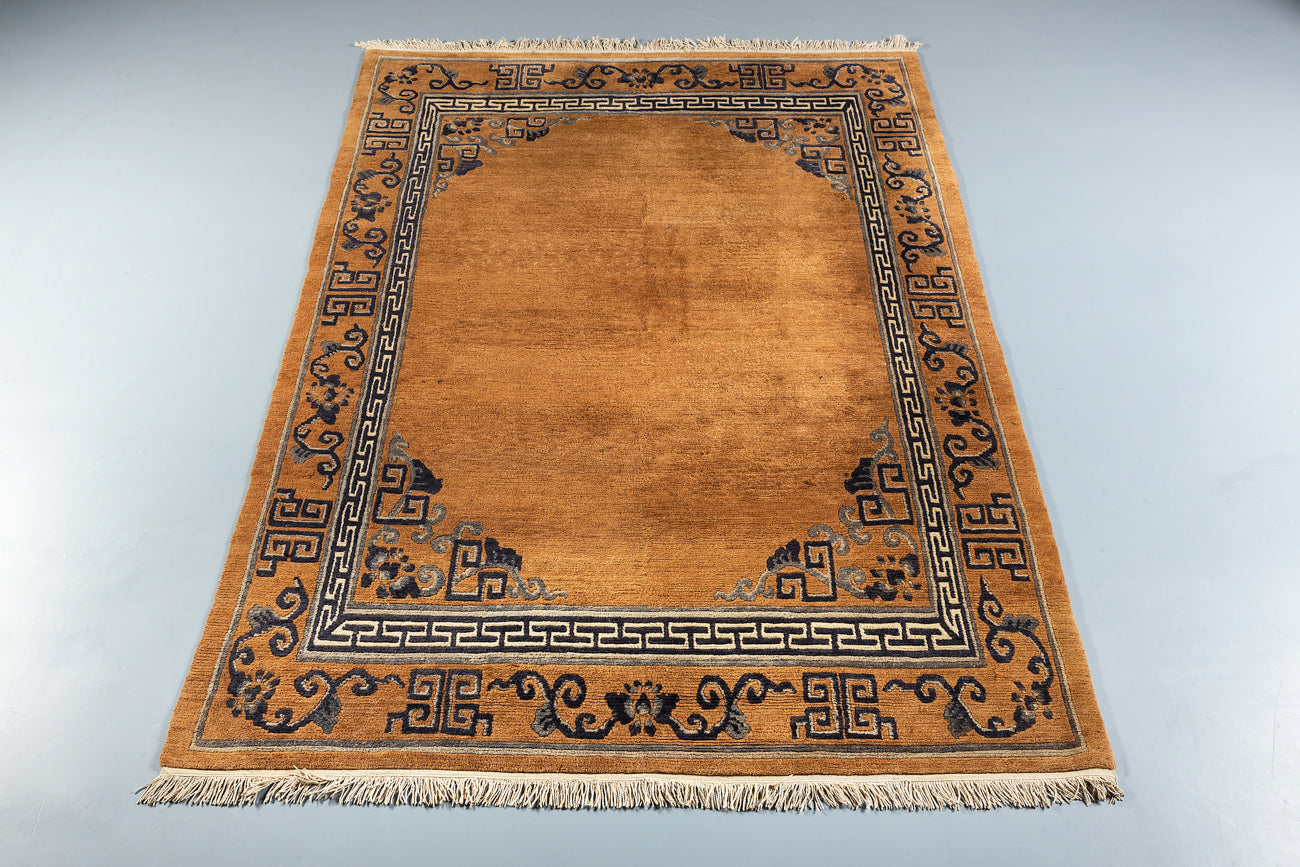 Hand Knoted Persian Wool Rug, Iran, 1960'