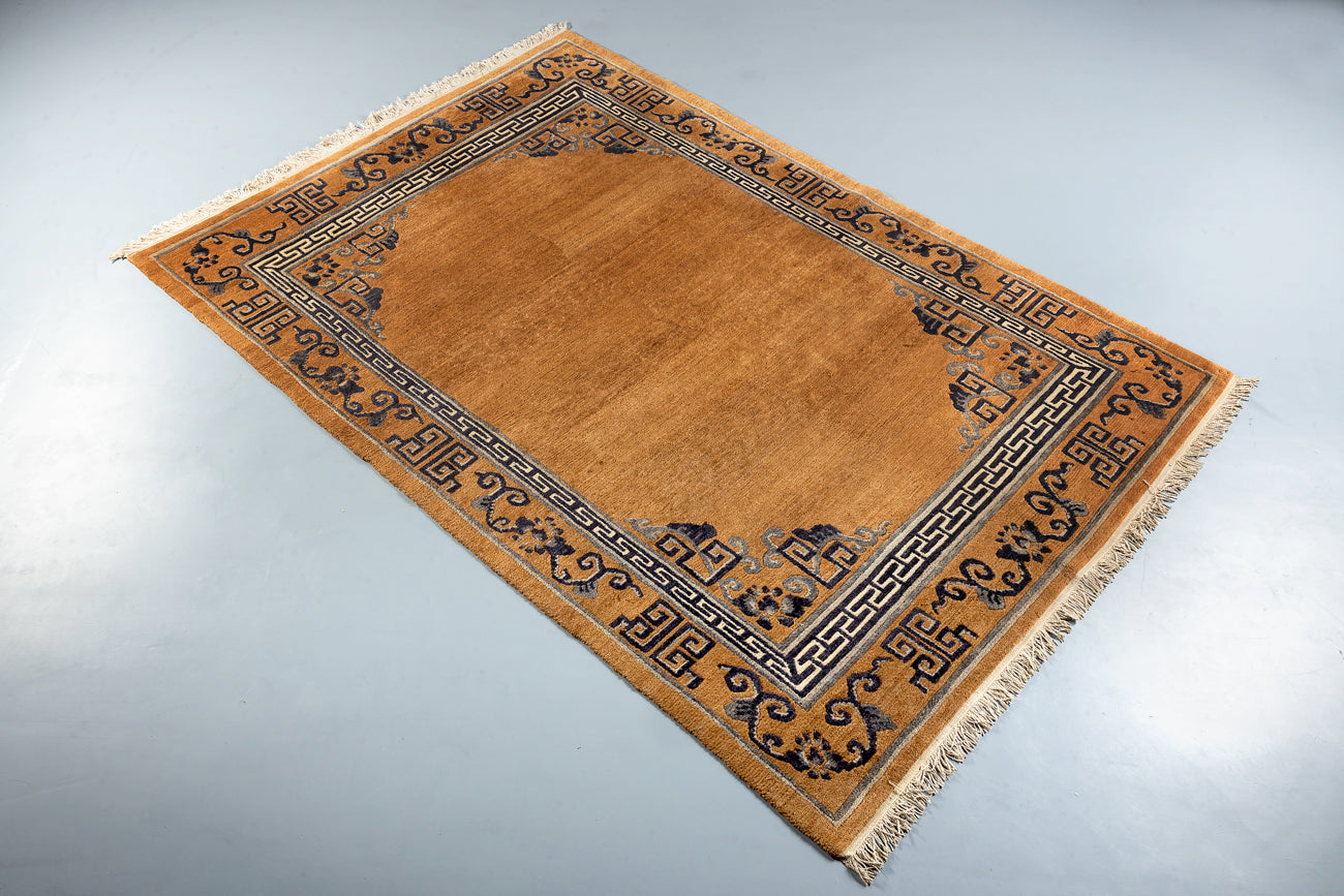 Hand Knoted Persian Wool Rug, Iran, 1960'