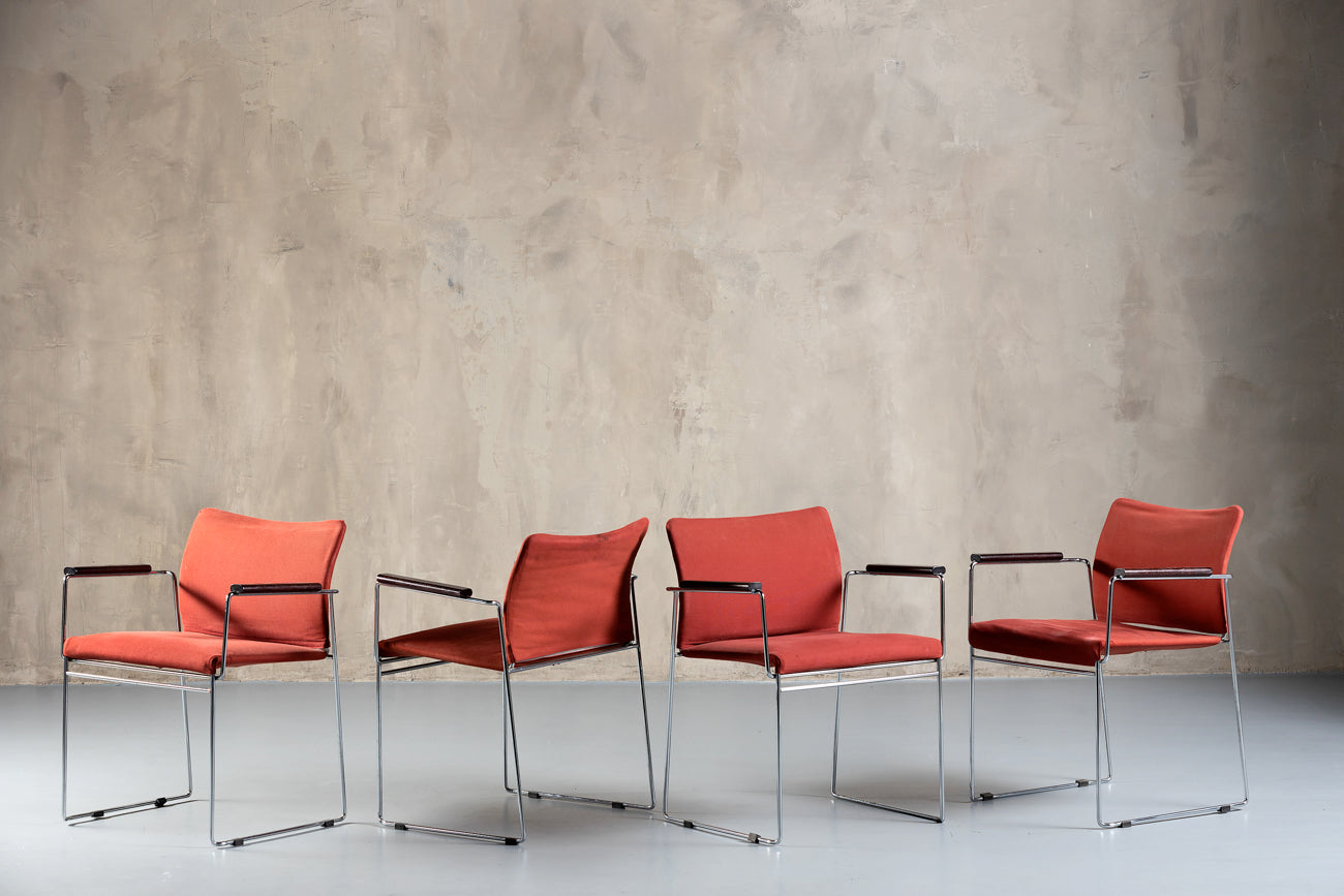 Cassina Jano Dining Chairs 1968'