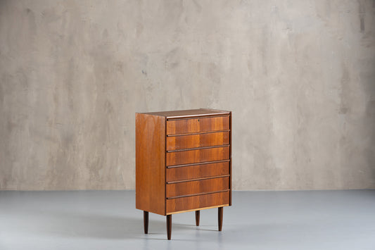 Teak Chest Of Drawers From Royal Board, Sweden, 1970's