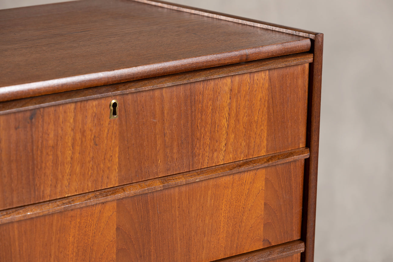 Teak Chest Of Drawers From Royal Board, Sweden, 1970's