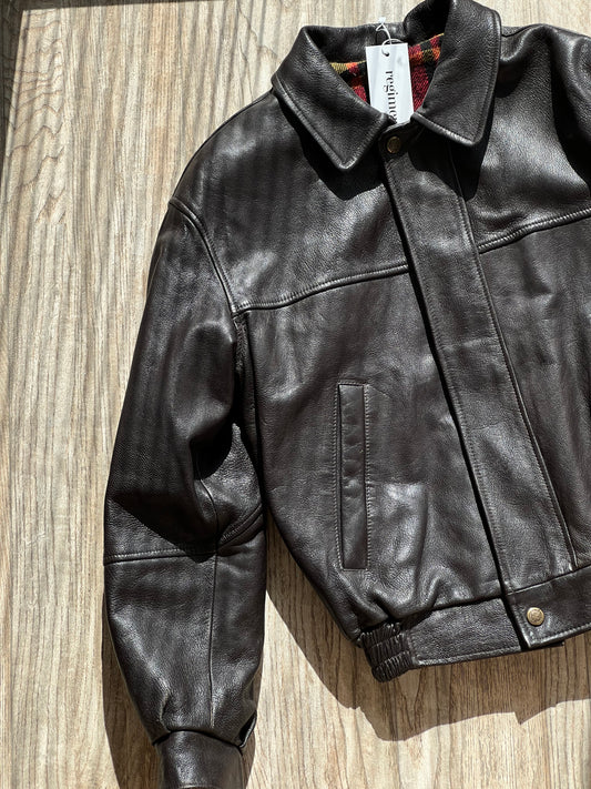 Bomber Leather Jacket