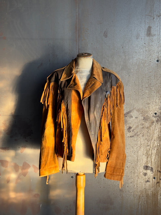 Avirex Western Suede Leather Jacket