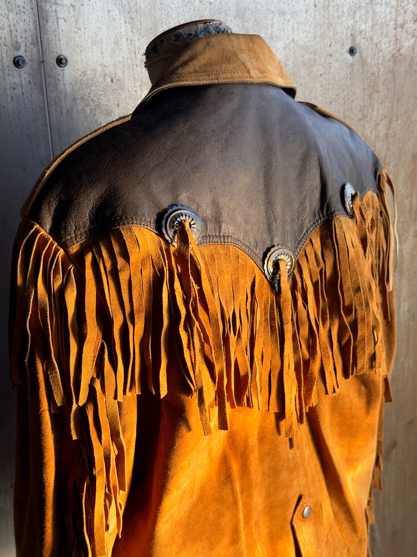 Avirex Western Suede Leather Jacket
