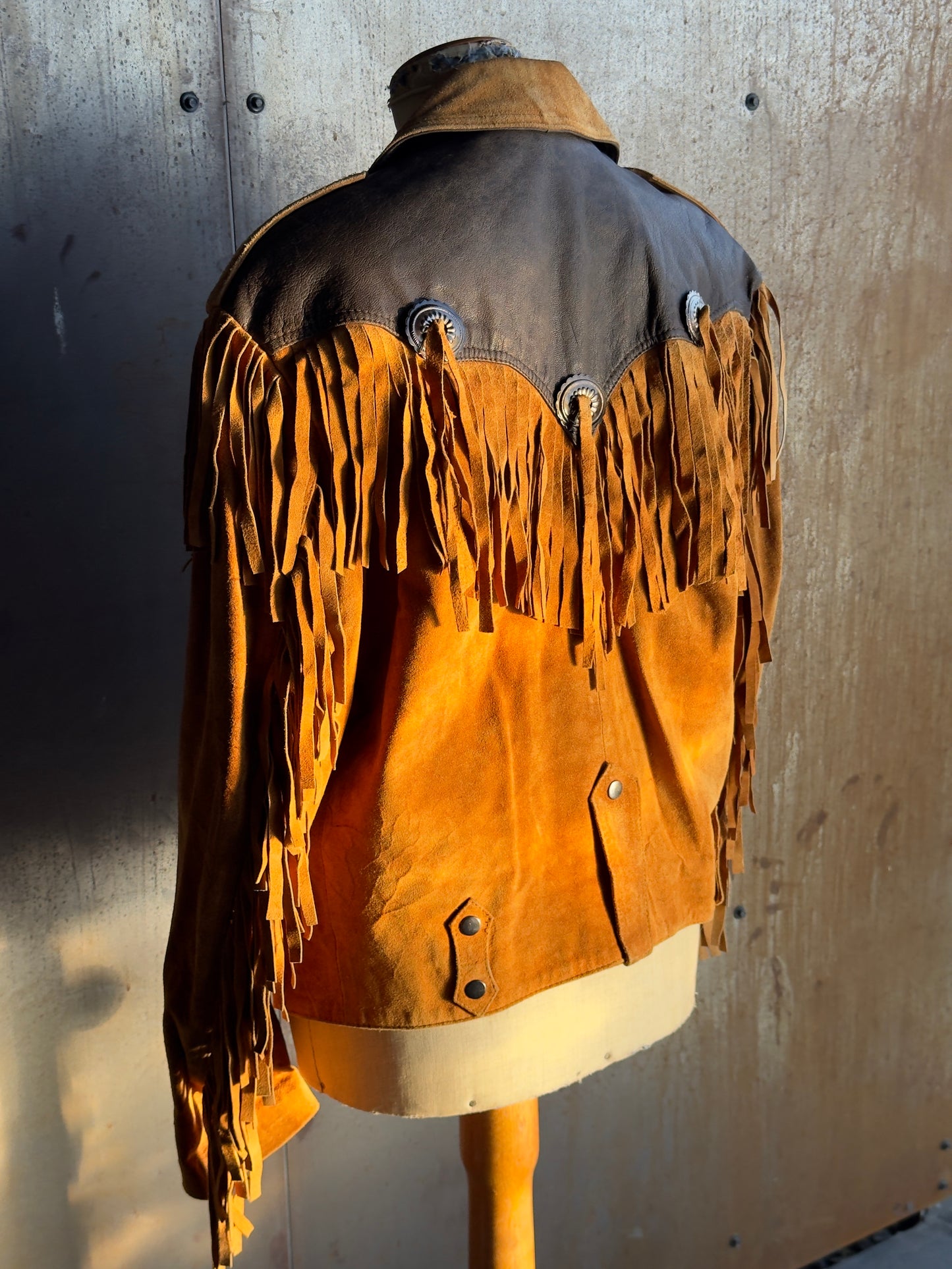 Avirex Western Suede Leather Jacket