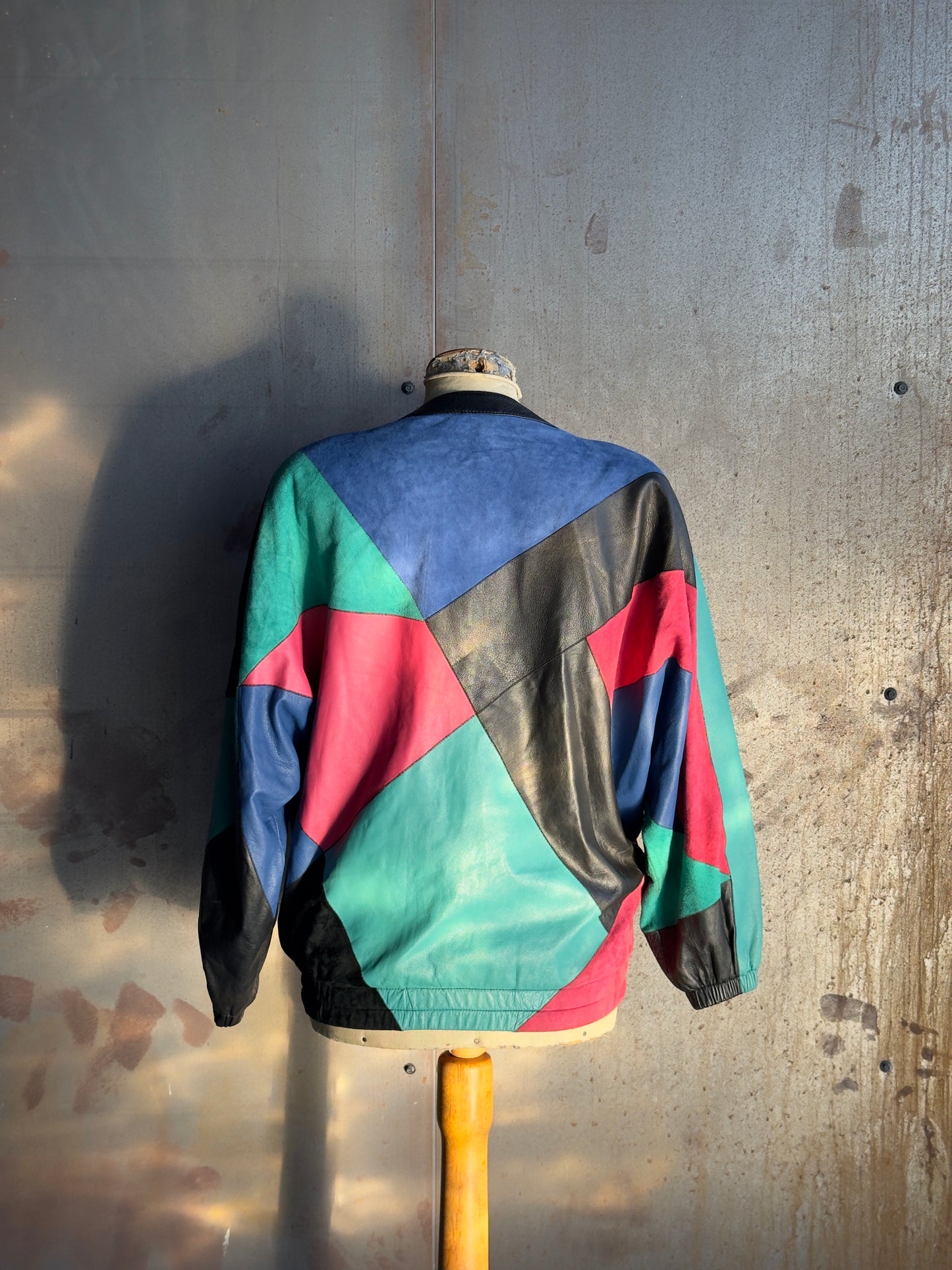 80's Women's Suede x Leather Jacket