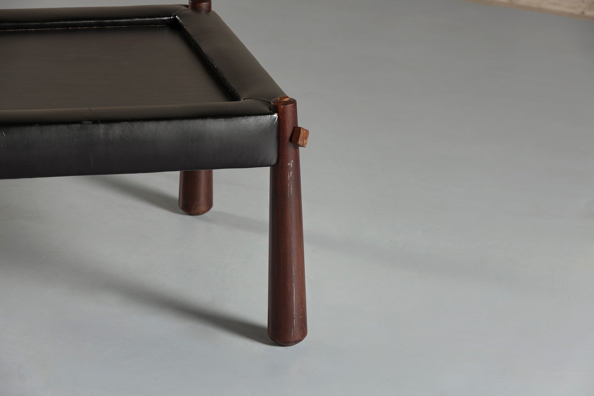 vintage designer black coffee table