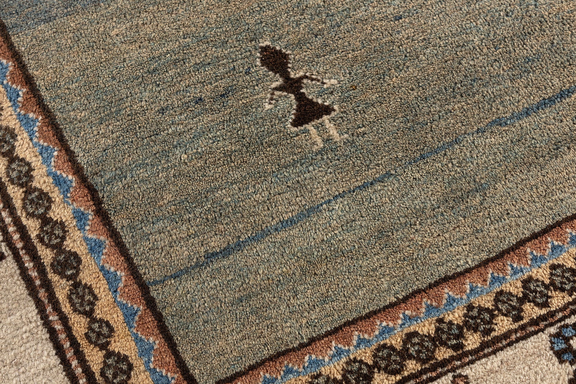oriental rug person insert